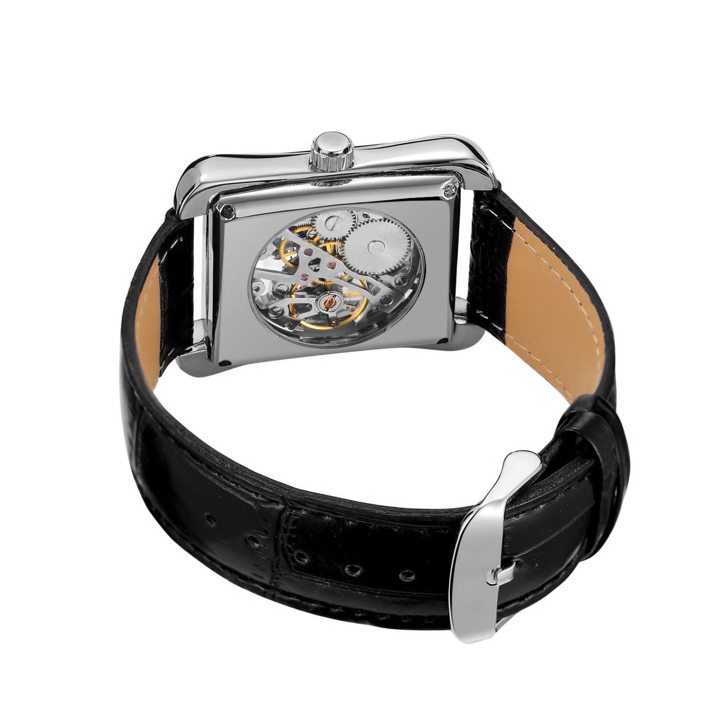 FORSINING Original Watch (Men's Collection) – New Square Model | Skeleton Dial | Automatic