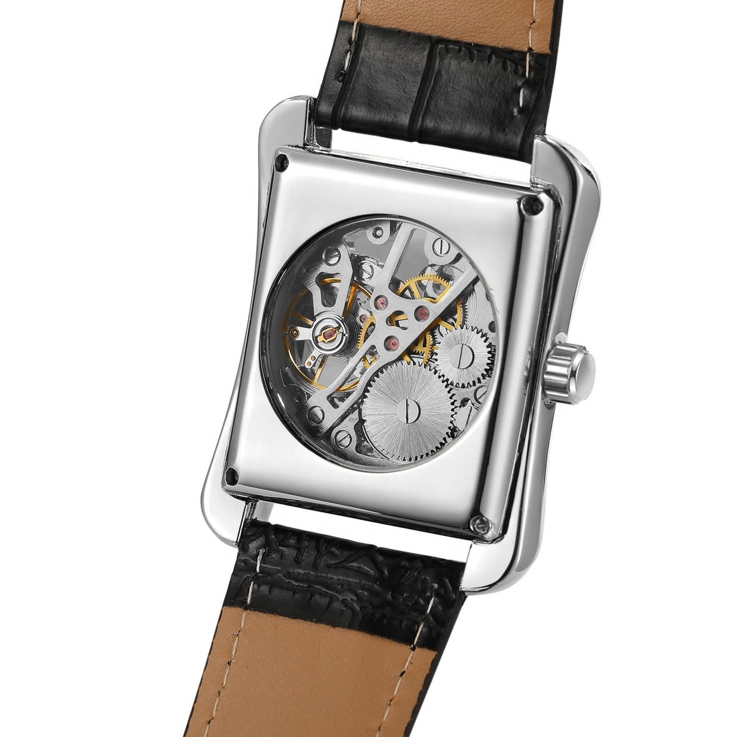 FORSINING Original Watch (Men's Collection) – New Square Model | Skeleton Dial | Automatic
