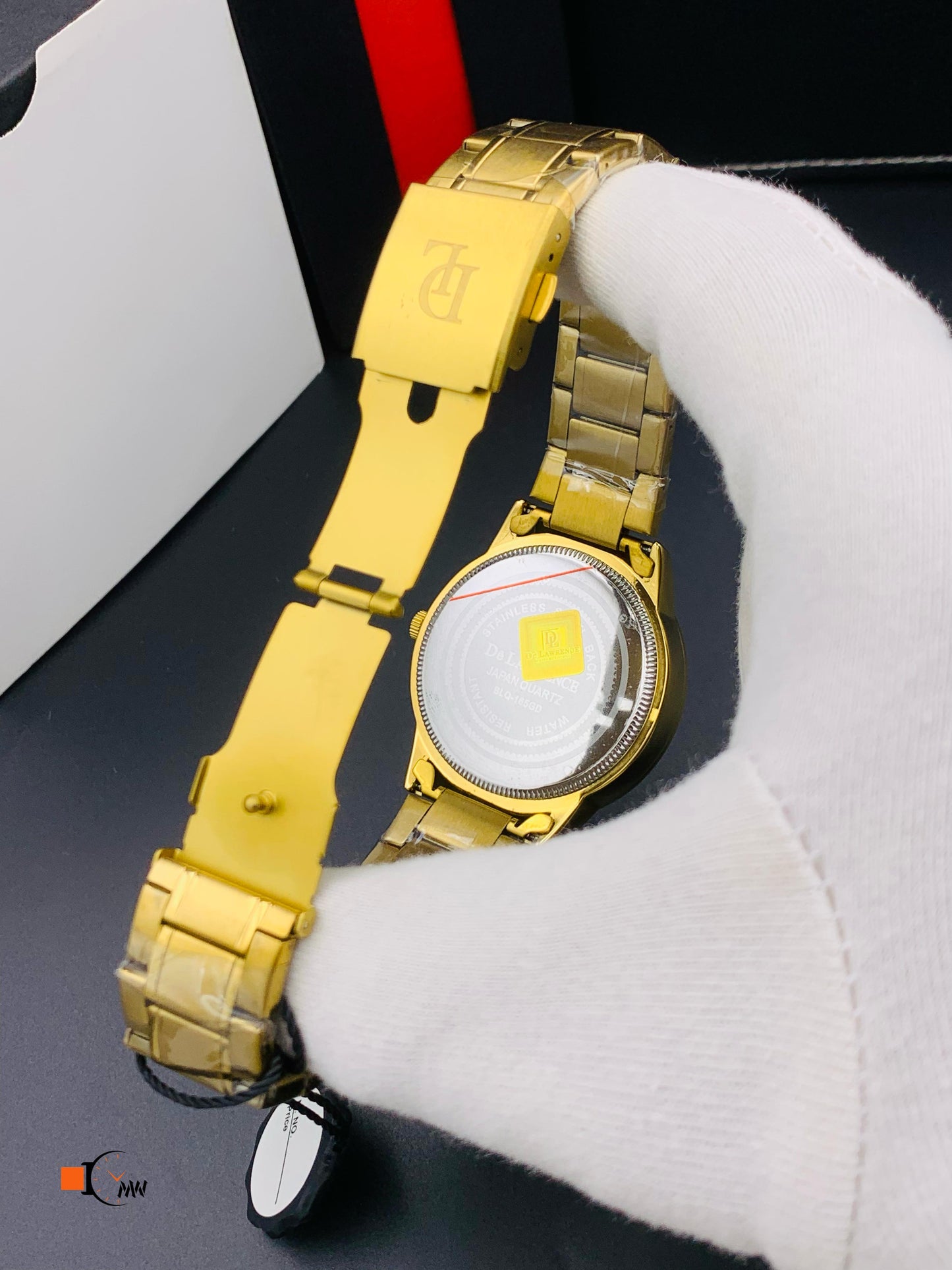 ID.L De Lawrance Original Watch | Quartz | Japanese Movement | Stainless Steel Chain