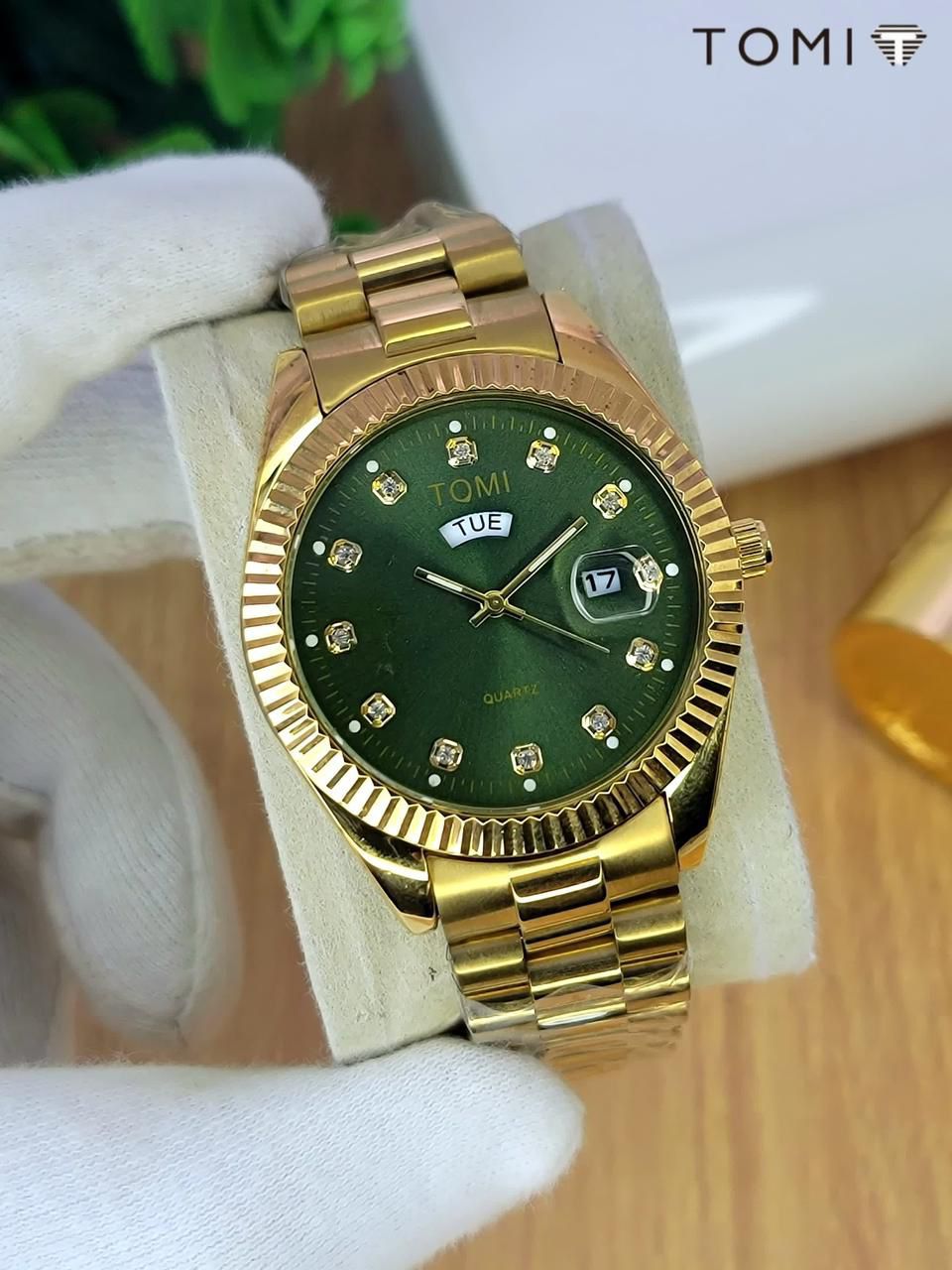 TOMI Luxury Watch – Day & Date | Quartz