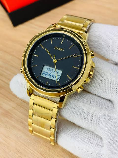 Skmei 1652 Dual Time Steel Watch