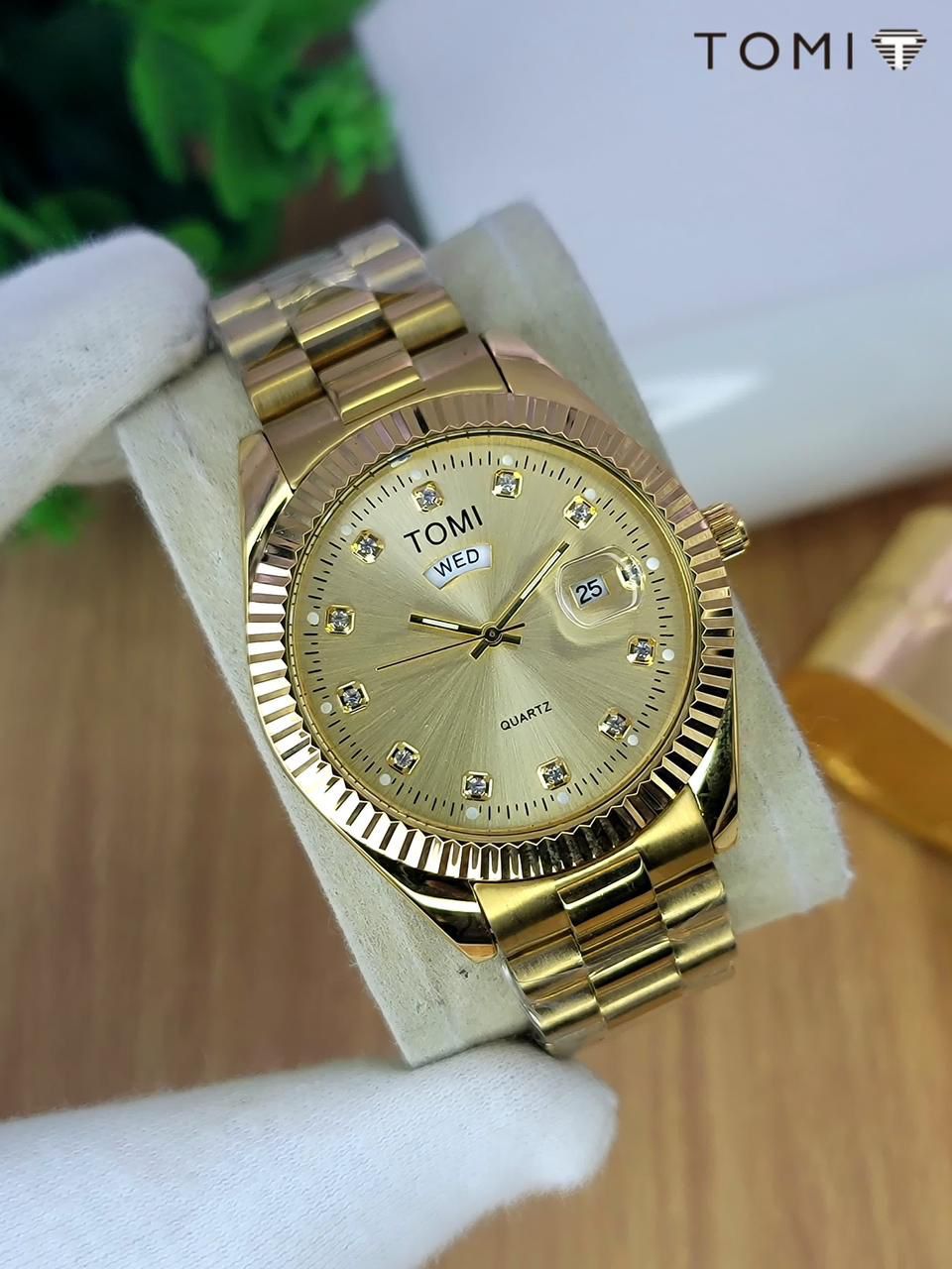 TOMI Luxury Watch – Day & Date | Quartz