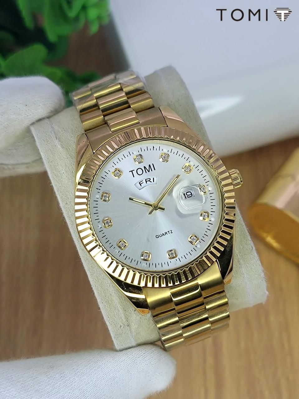 TOMI Luxury Watch – Day & Date | Quartz