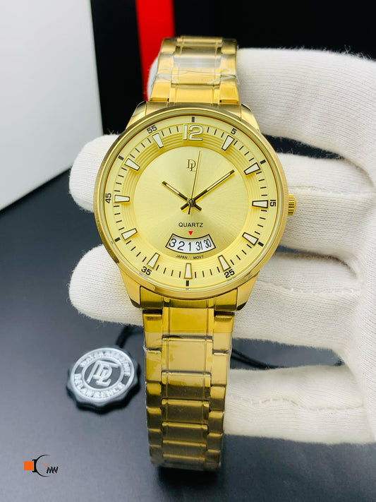 ID.L De Lawrance Original Watch | Quartz | Japanese Movement | Stainless Steel Chain