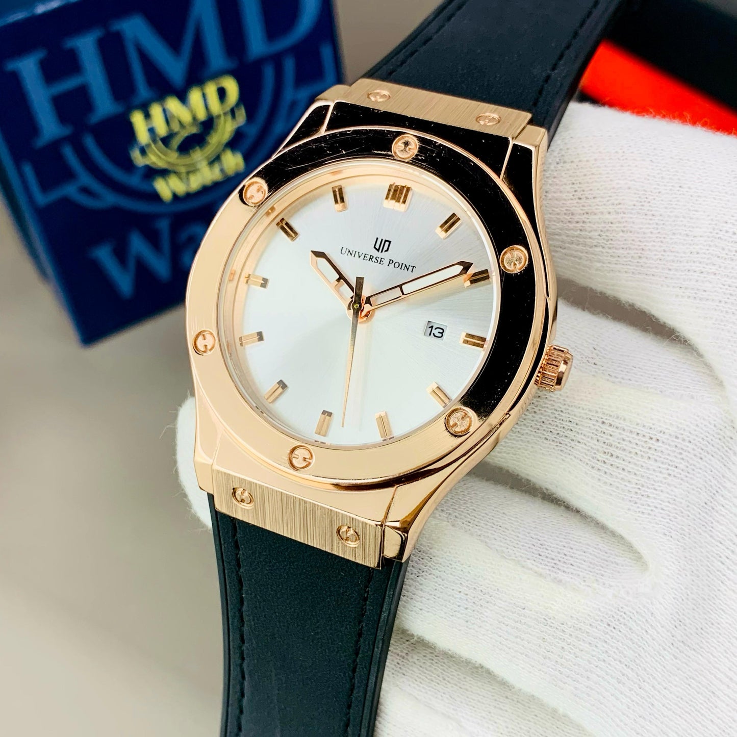 *UNIVERSE POINT – HUBLOT Inspired Men's Watche*