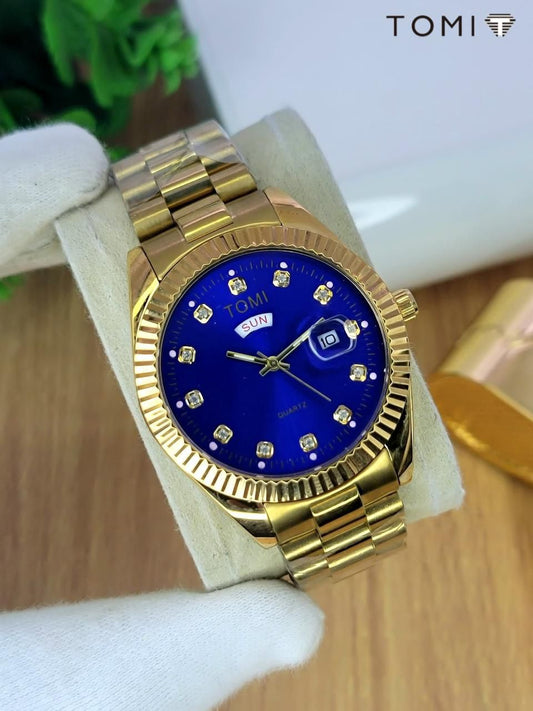 TOMI Luxury Watch – Day & Date | Quartz