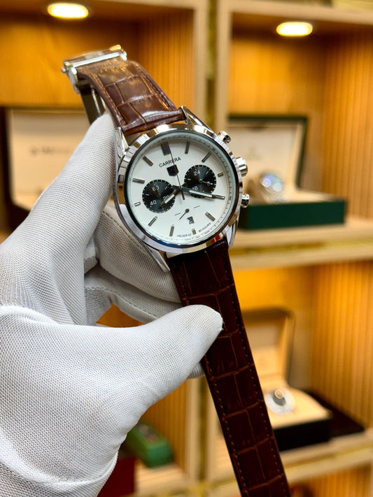 TAG (Original) – Chronograph Leather Watch